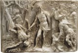 After Melchior Meier (active 1572-1582) The Flaying of Marsyas - Alabaster