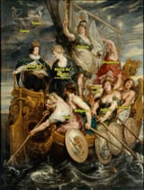 Peter Paul Rubens (Siegen 1577-1640 Antwerp) Louis XIII comes of age - oil on canvas 1625b