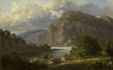 Petr Petrovich Vereshchagin (Perm, Perm Governorate, Russian Empire 1834-1886 ibidem) A View of the Chusovaya River, Perm Governorate - Oil on canvas