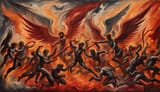 this war started because of us and now we are stuck here with these fucking demons FIGHT back anonymous we need you