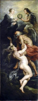 Peter Paul Rubens (Siegen 1577-1640 Antwerp) The triumph of truth - oil on canvas 1625a