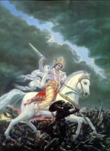 kalki_avatar_slaying_demons_by_fridolinfroehlich_d3gr9zp-fullview
