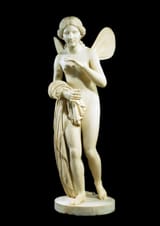Luigi Bienaimé (Carrara, Duchy of Massa and Principality of Carrara, H.R.E. 1795-1878 Rome, Kingdom of Italy) Psyche - Carrara marble 