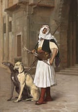 gerome-arnaute-avec-deux-chiens-whippets-1867-611b47-1024