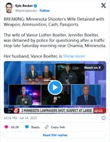 minnesota shooter&#039;s wife guns passports cash
