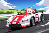 AI racer Momiji