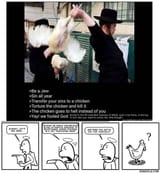 triad_abrahamic_scapegoat_transfer_sins_to_the_chicken_talmud_morality