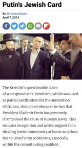 putin jewish card