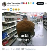 not dying for israel