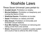 noahide laws