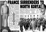 france surrenders to north korea