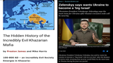 khazarian ukraine zelensky