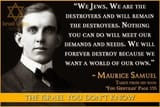 We Jews are the destroyers