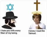 Jews &amp; Christians Talmud Meme