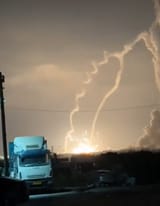 Arrow 3 Nuking itself in Israel