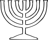 candelabrum-seven-armed-or-menorah-outline