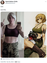 Ukraine Mascot Marichka (Azov-Chan) is a Tranny - Screenshot 2023-02-18 at 20-24-30 Sarah Ashton-Cirillo on Twitter