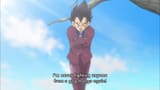 Vegeta pwned by gag character