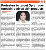 oprah loves foreskin cosmetics