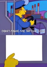 sign tap template