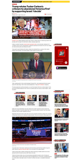 Screenshot 2025-06-16 at 08-50-20 Trump refutesTucker Carlson&#039;s criticism he abandoned &#039;America First&#039; by supporting Israel