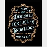 hosea 4-6 lack of knowledge