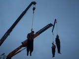iran faggot hanging