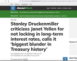 yellen druckenmiller