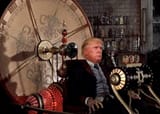 Trump stealing HG Well&#039;s Time Machine to go back in time and beat the shit out of John Locke for fucking everything up