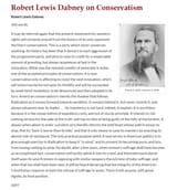 robert dabney conservatism