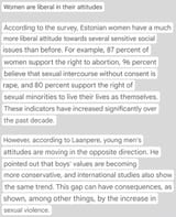 Estonian women pozzed