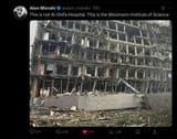 Weizmann Institute of Science destroyed