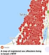 registered sex offenders living in isreal