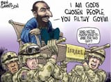 US-soldiers, die for the chosen ones