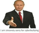 Putin apology