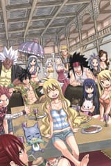 yande.re 377916 sample animal_ears bandages bikini charle cleavage dress erza_scarlet fairy_tail feet neko nekomimi open_shirt swimsuits tail tattoo umbrella wings