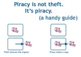 Piracy being theft is an Oxymoron