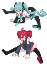 hatsune miku kasane teto 5fa0182cd46646b16140bfca4f10f2ea
