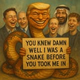 trump snake sora