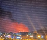 A major fire in Kiev on the territory of the Zhulyany airport. It is known for the fact that launchers and other elements of the Patriot air defense system are located there.