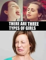 3 types women