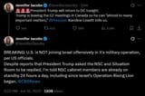Screenshot 2025-06-16 at 17-25-05 Jennifer Jacobs on X BREAKING U.S. is NOT joining Israel offensively in it&#039;s military operation per US officials. Despite reports that President Trump asked the NSC and Situation Room to be [...]