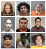 764 arrests