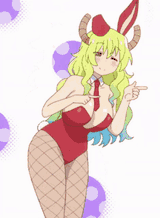 Lucoa bunny dancing