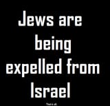 jews are being expelled from israel