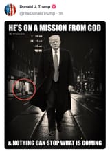 Trump god