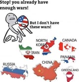 America wants wars