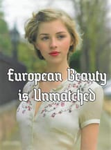european beauty is unmatched