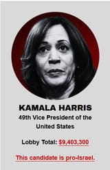 harris aipac