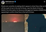 Screenshot 2025-06-17 at 03-50-16 OSINTdefender on X Photos are currently circulating which appear to show three ships on fire off the coast of Iran in the Gulf of Oman near the Strait of Hormuz. NASA’s Fire Information for R[...]